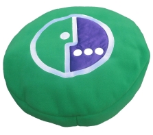Вязаный комплект с логотипом Классика зеленый